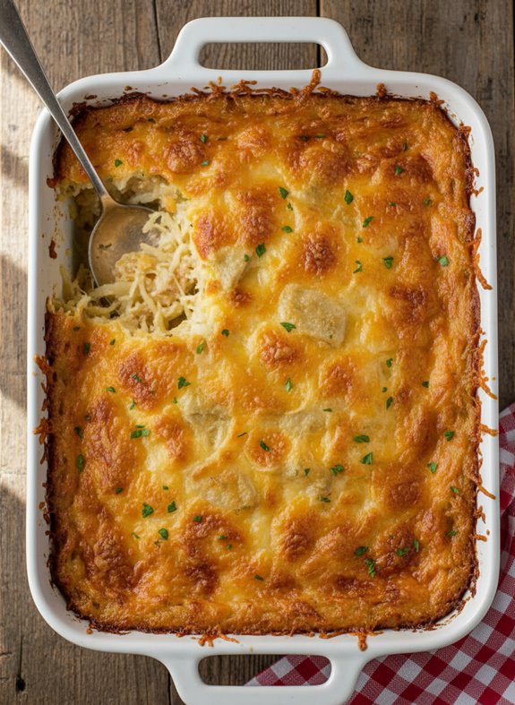 hearty hashbrown casserole recipe