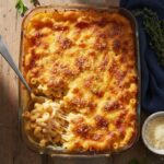 indulgent baked macaroni cheese