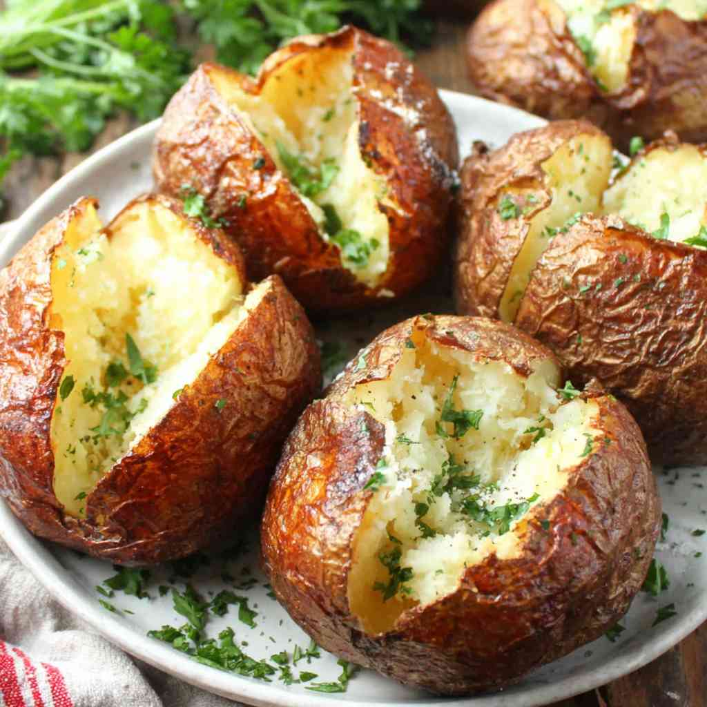 oven baked potatoes variations