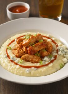 savory buffalo chicken dish