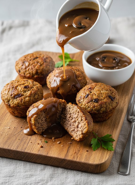 savory steak muffins recipe