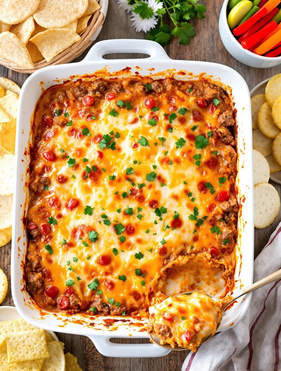 spicy creamy vegetable dip