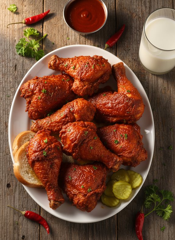 spicy crispy nashville chicken