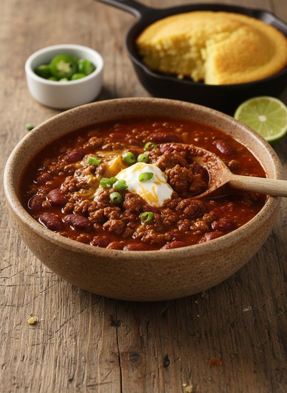 spicy hearty chili recipe
