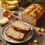 tropical pineapple banana bread