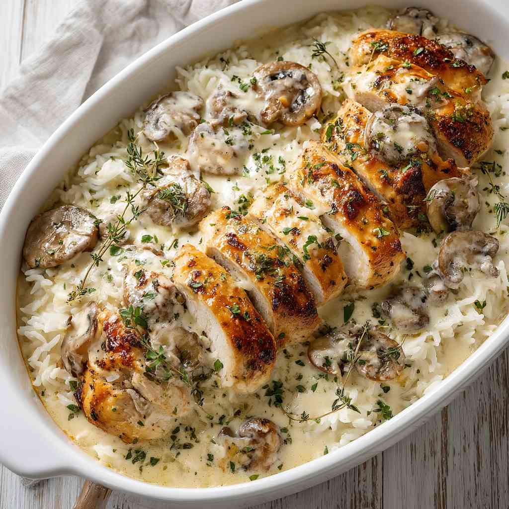 Angel Chicken Rice Casserole variations