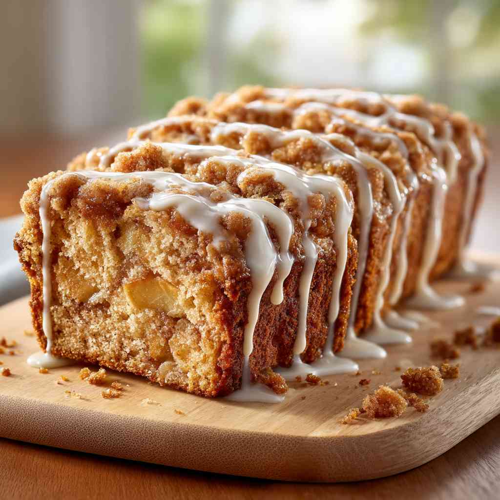 Apple Streusel Bread variations