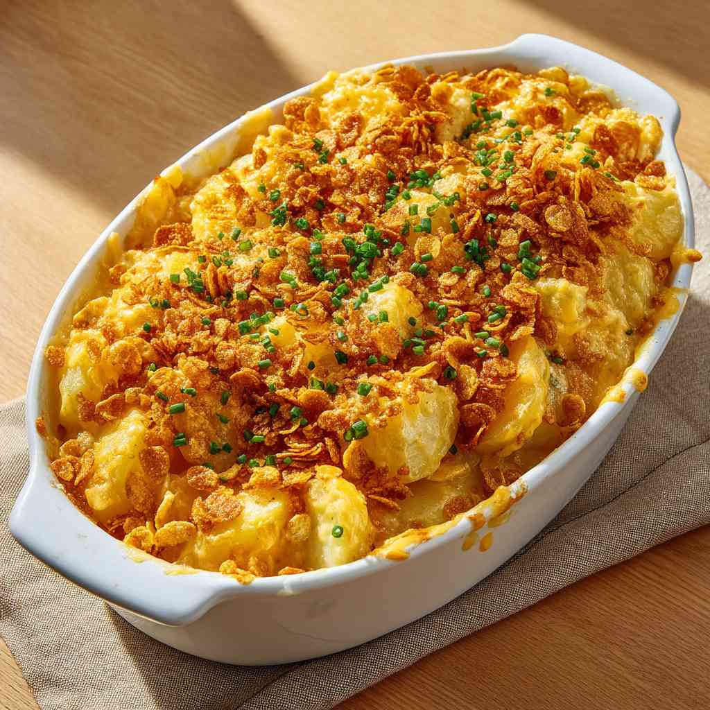 Cheesy Funeral Potatoes variations