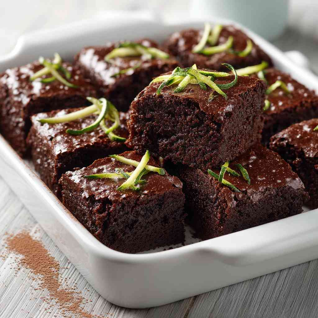 Chocolate Zucchini Brownies variations
