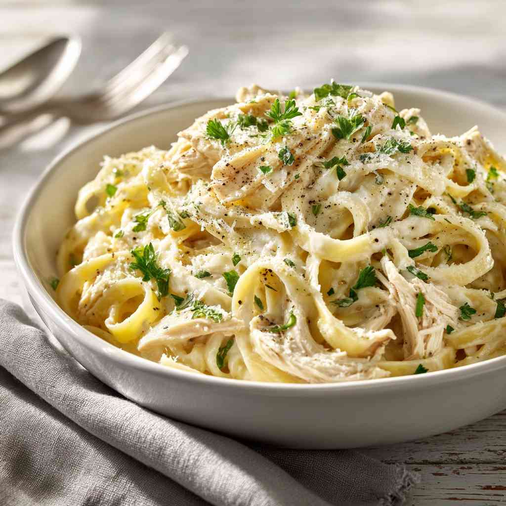 Crock Pot Chicken Alfredo variations