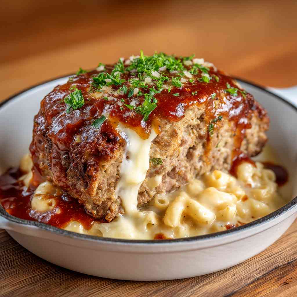 Mac and Cheese Meatloaf variations