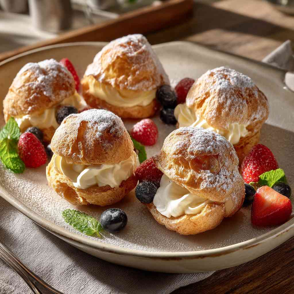 Moms Famous Cream Puffs variations