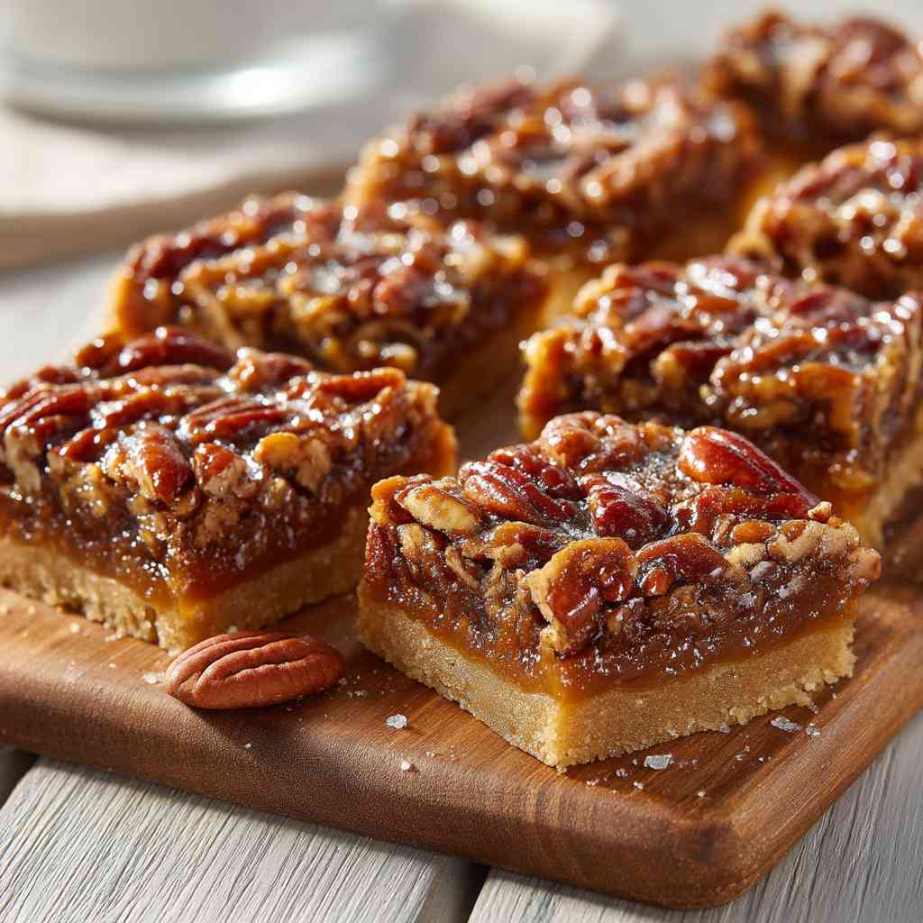 Pecan Pie Bars variations