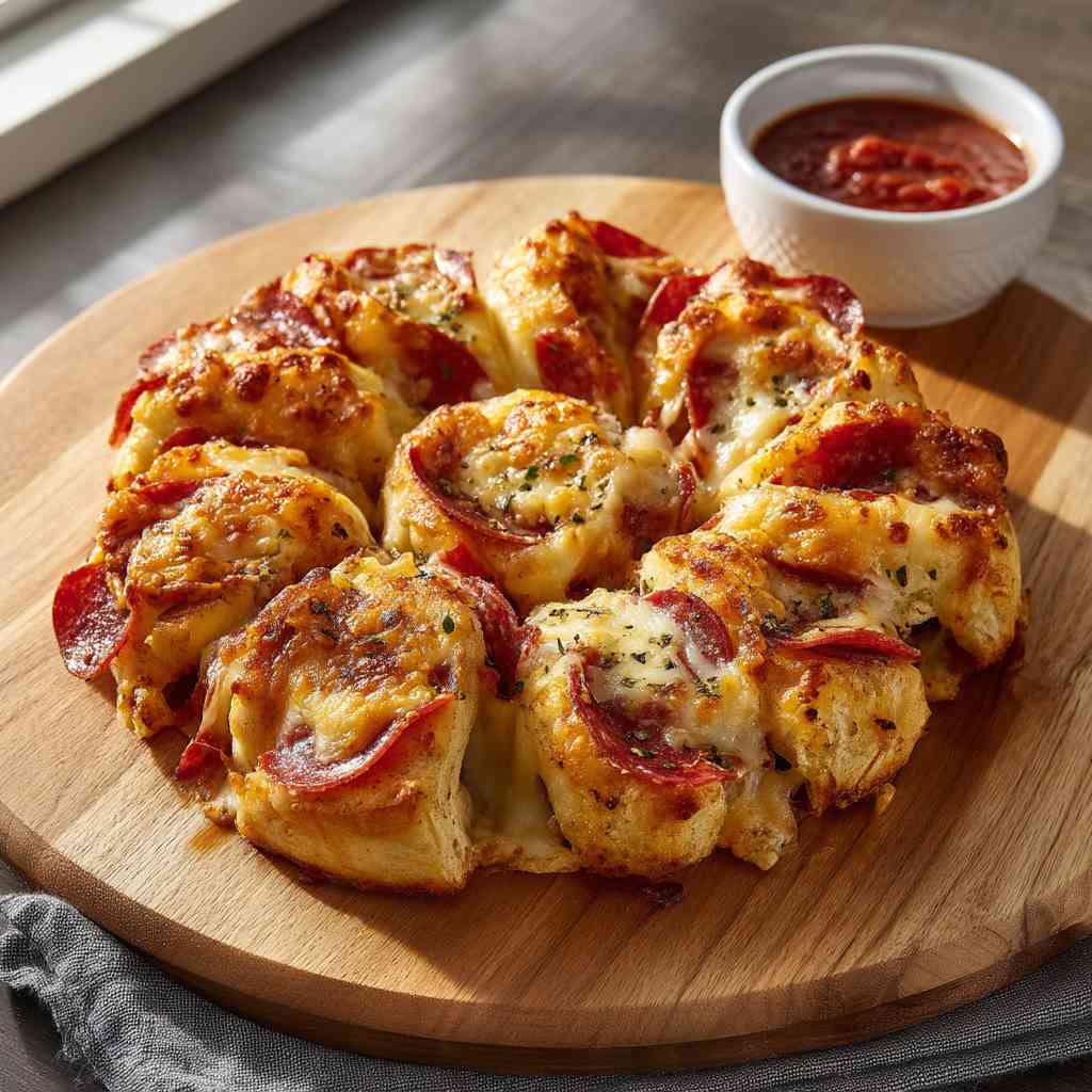 Pepperoni Pizza Crescent Rolls variations