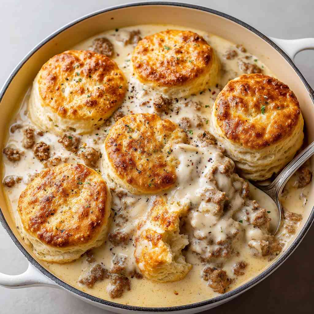 Sausage Gravy and Biscuits variations