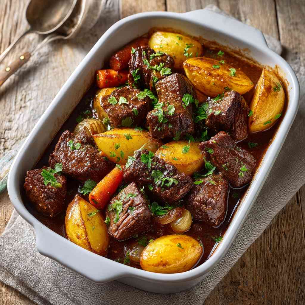 Slow Cooker Amish Beef and Potato Casserole variations