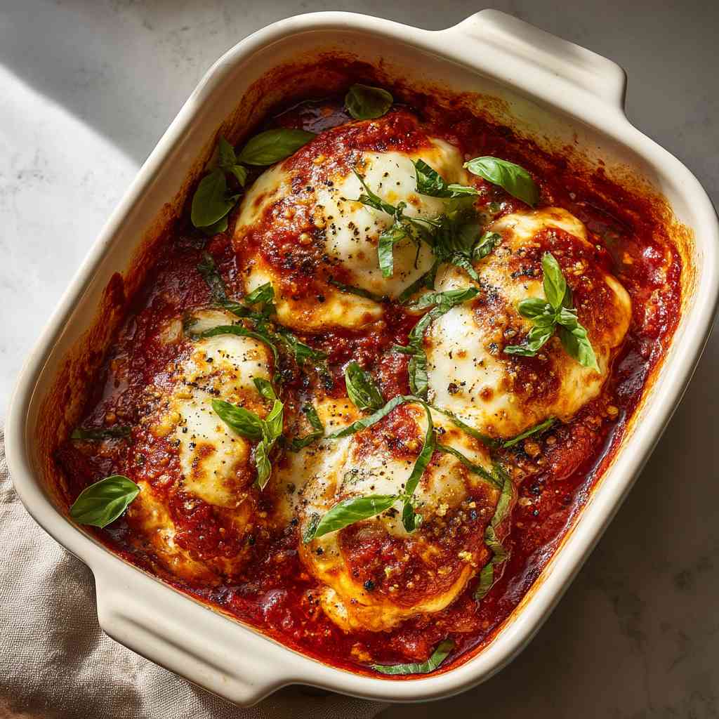 Slow Cooker Cheesy Mozzarella Chicken variations