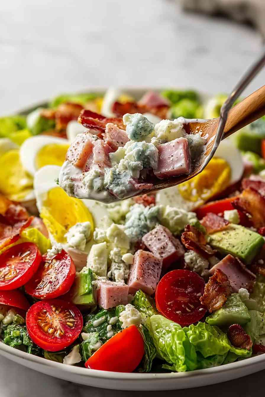 10 minute ham cobb salad variations