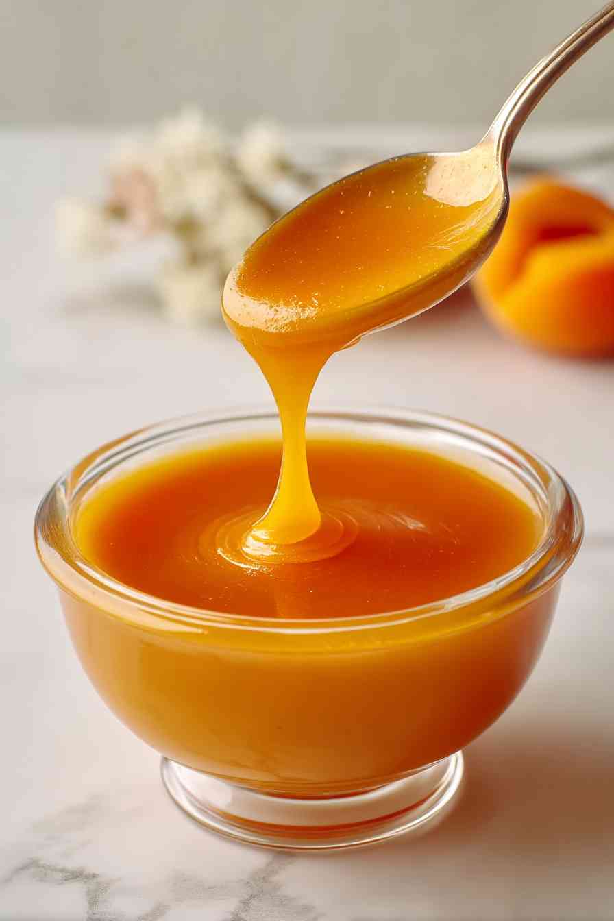2 ingredient apricot glaze variations