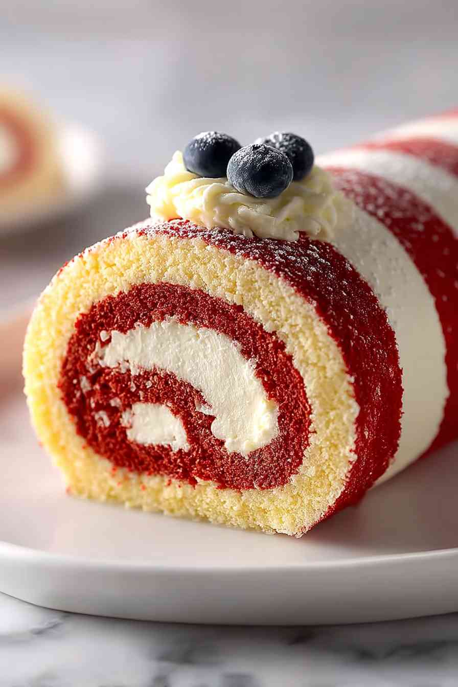 best american flag cake roll variations