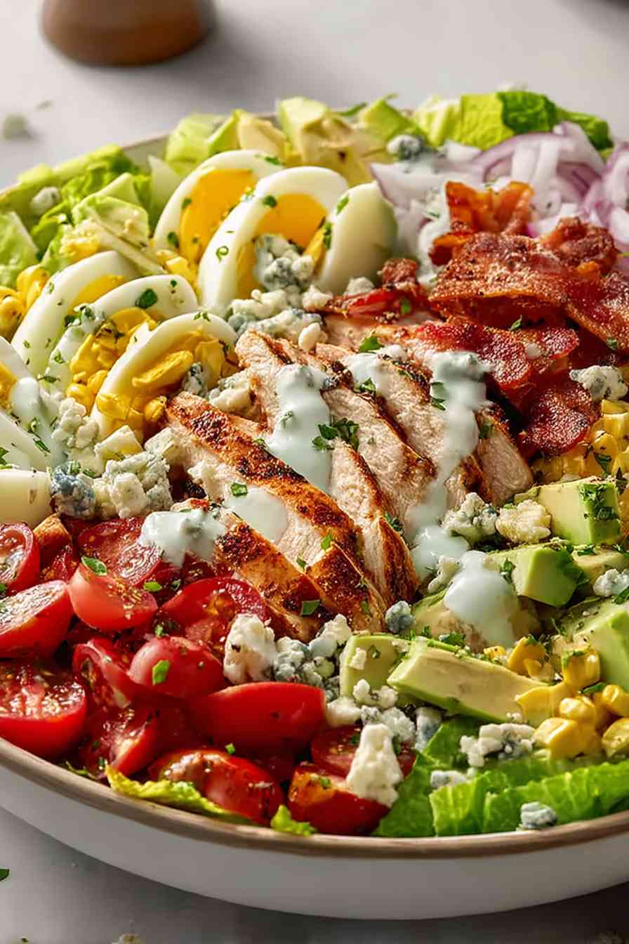 delicious high protein cobb salad variations