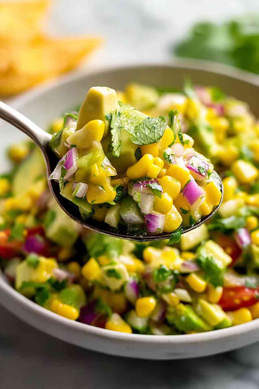 homemade avocado corn salsa variations
