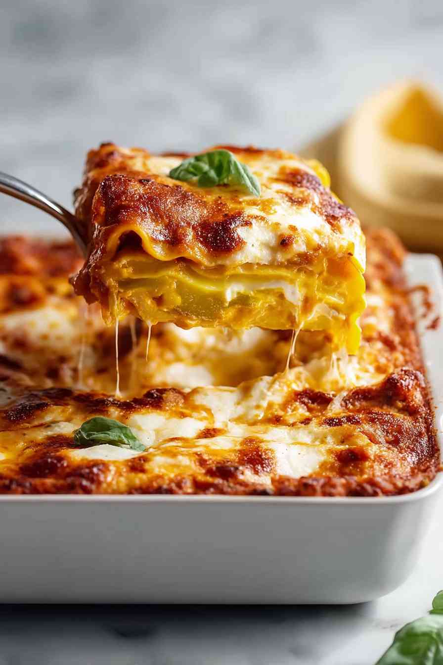 homemade yellow squash lasagna variations