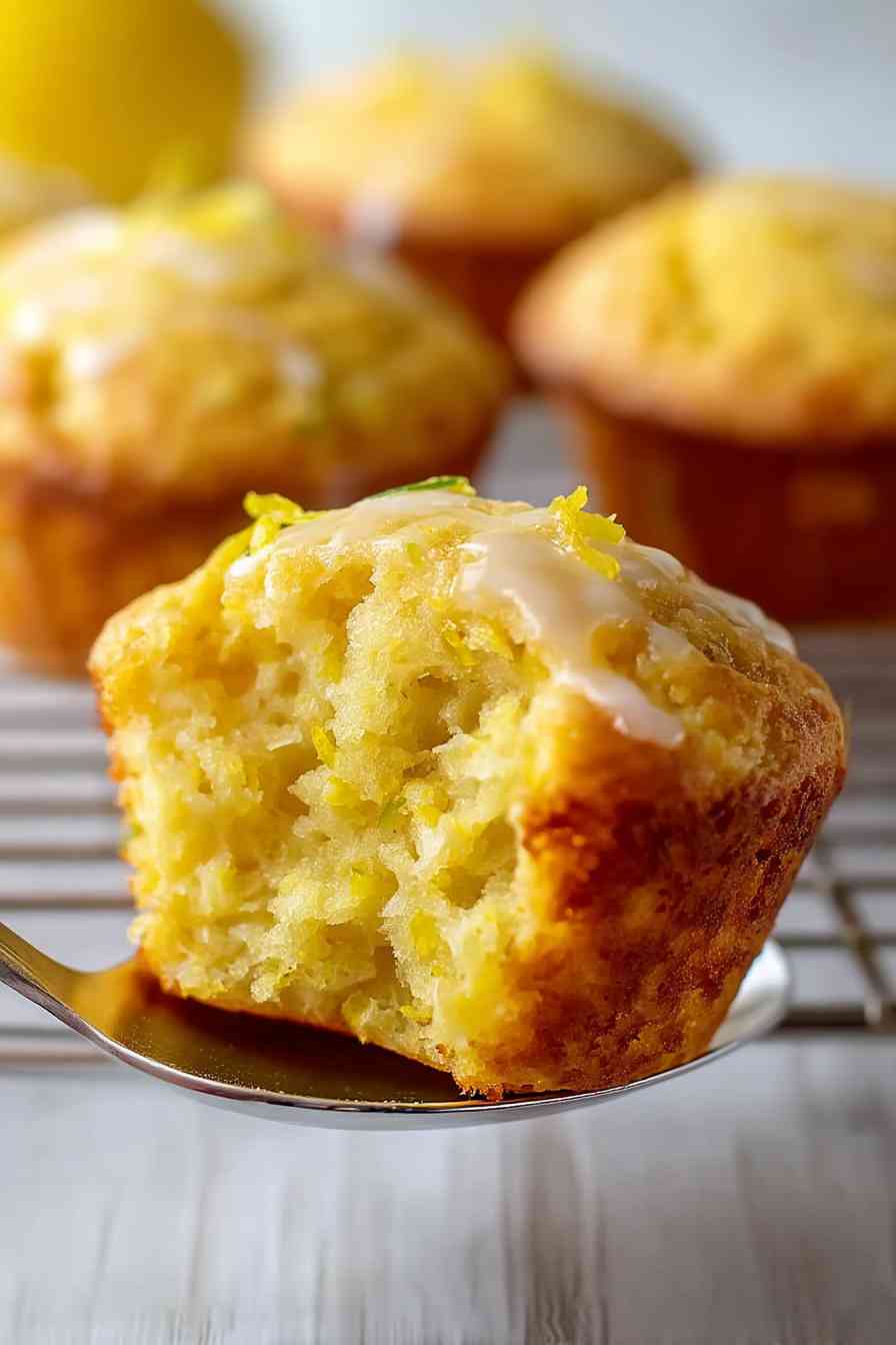 moist lemon yellow squash muffins variations