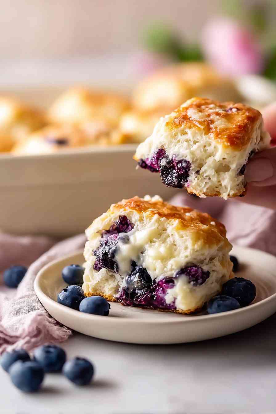 mouthwatering blueberry butter swim biscuits variations