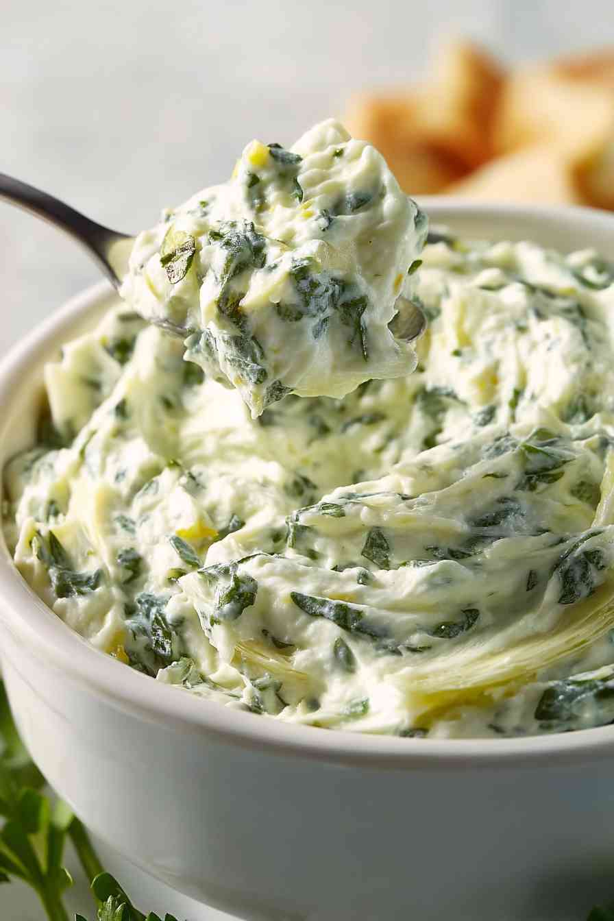 quick cold spinach artichoke dip variations