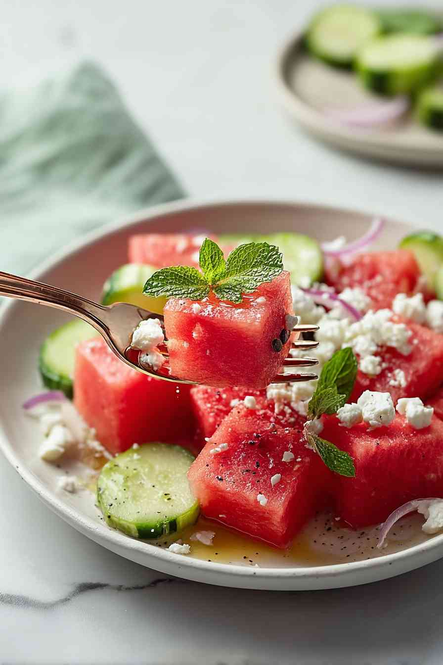 quick watermelon salad variations