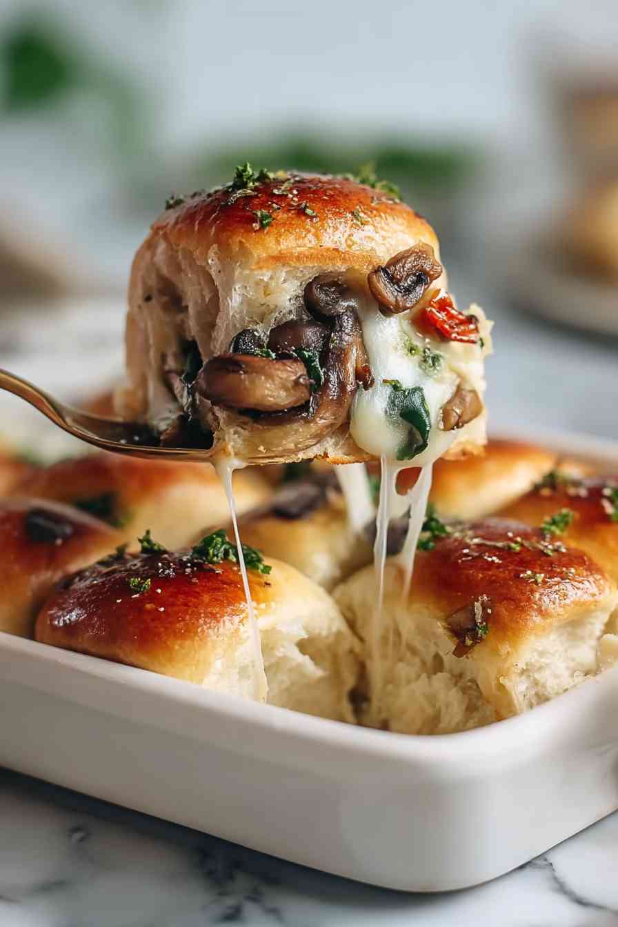 savory vegetarian hawaiian roll sliders variations