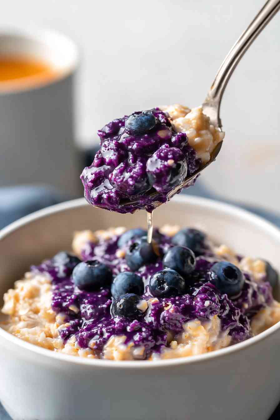 simple blueberry oatmeal variations