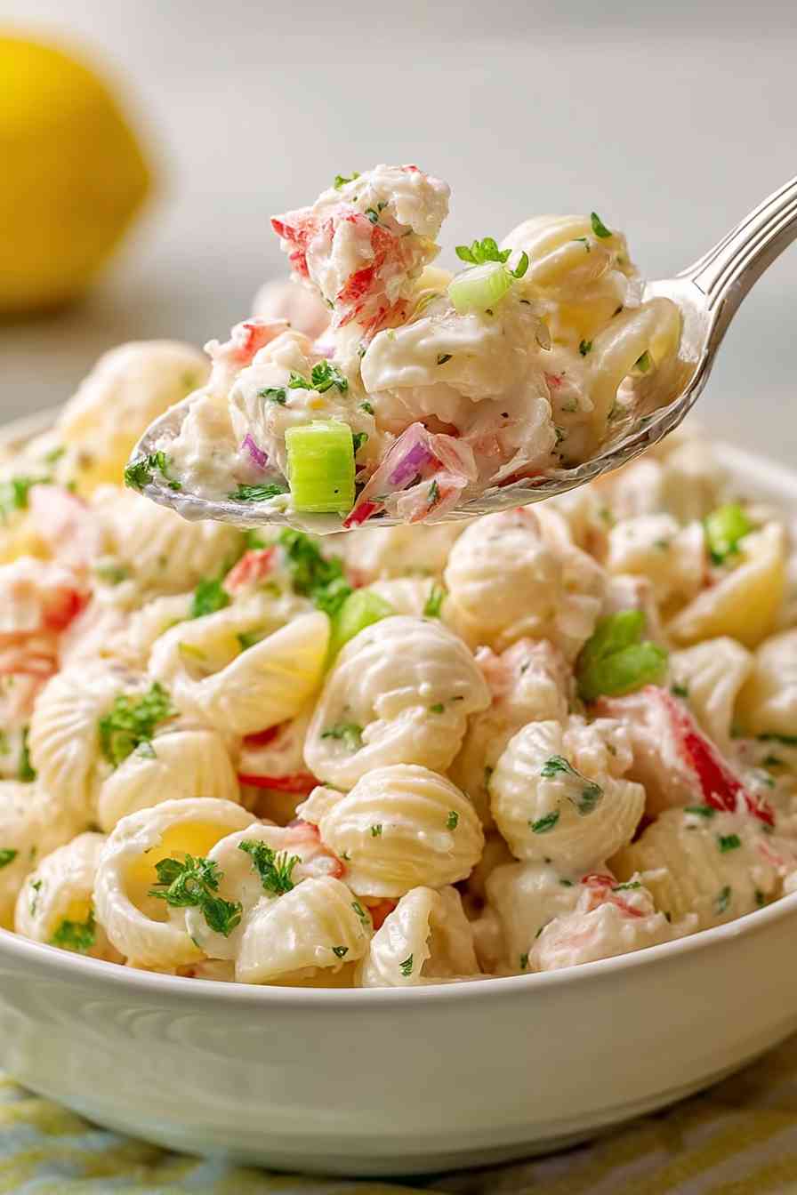 simple crab pasta salad variations