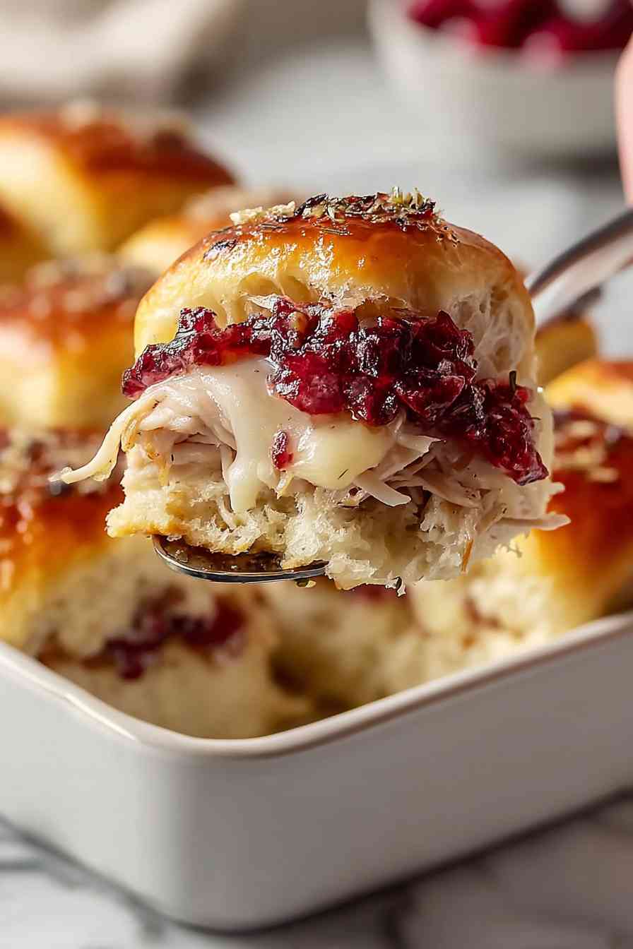 simple turkey cranberry hawaiian roll sliders variations