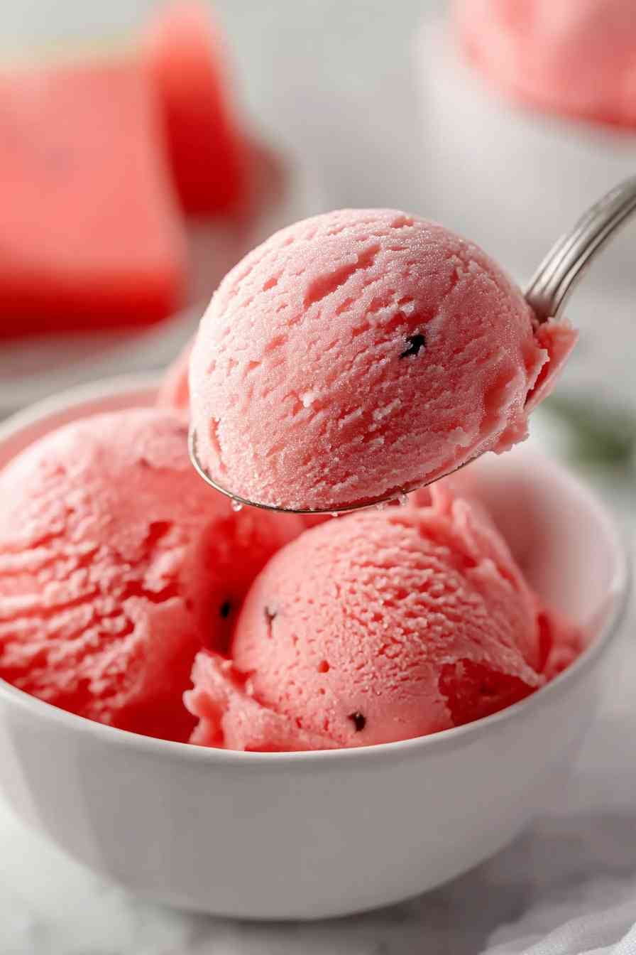 smooth watermelon ice cream variations