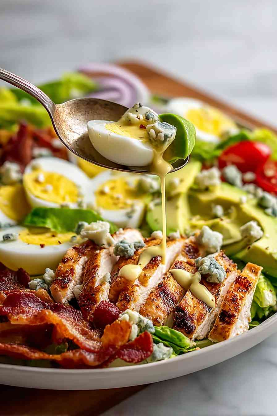 tasty cobb salad with honey mustard dressing variations